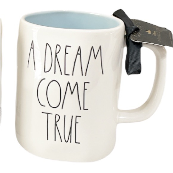NEW Rae Dunn A DREAM COME TRUE  Disney Princess Double Sided Mug - Picture 2 of 6